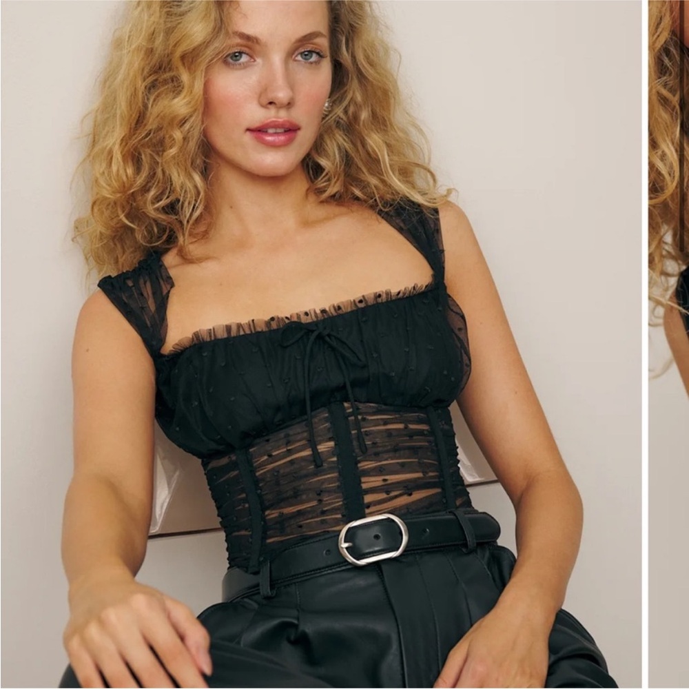 Reformation Aubrielle Top